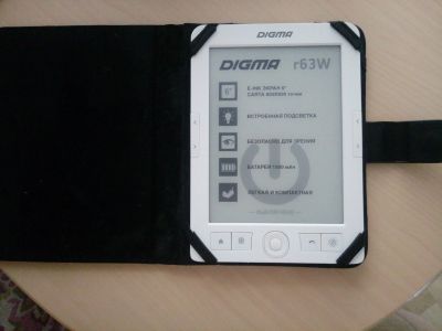 Лот: 15394212. Фото: 1. Электронная книга Digma r63W. Электронные книги