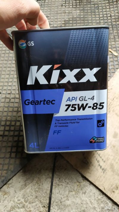 Лот: 17426512. Фото: 1. Масло Kixx Geartec FF GL-4 75W-85... Масла, жидкости
