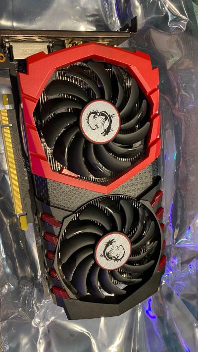 Лот: 21060432. Фото: 1. Видеокарта GeForce GTX 1050Ti... Видеокарты