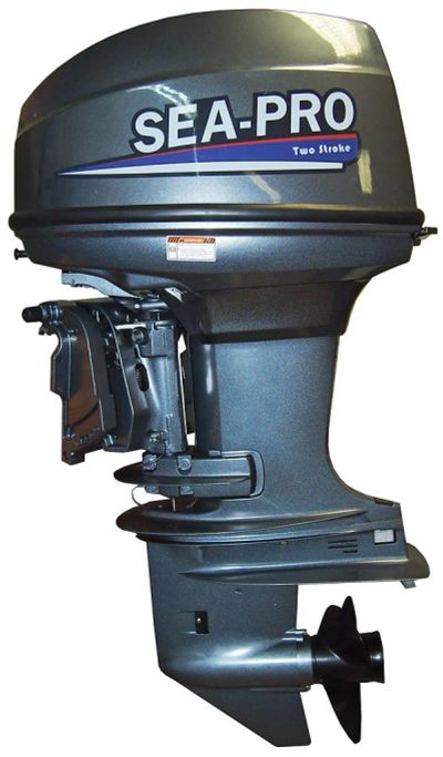 Лот: 18845591. Фото: 1. Лодочный мотор 2-х тактный Sea-Pro... Лодочные моторы