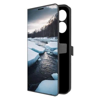 Лот: 25543615. Фото: 1. Чехол Krutoff Eco Book "Весенний... Чехлы, бамперы