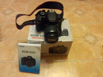 Лот: 3500441. Фото: 1. Canon EOS 650D Kit 18-55 IS II. Цифровые зеркальные