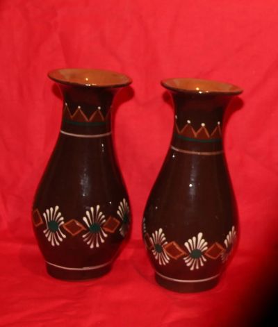 Лот: 21375652. Фото: 1. 2 вазы для цветов времен СССР... Вазы
