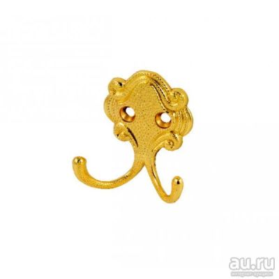 Лот: 13578477. Фото: 1. Крючок 1051 мет, золото (507... Крючки, вешалки