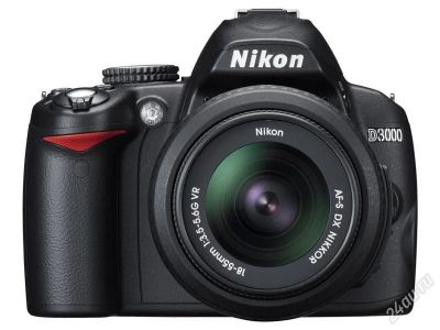 Лот: 2570600. Фото: 1. Nikon D3000. Цифровые зеркальные