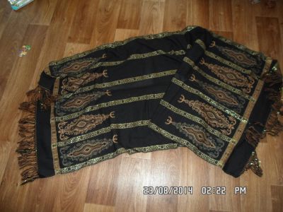 Лот: 4421194. Фото: 1. Палантин теплый. Накидки, шали, палантины