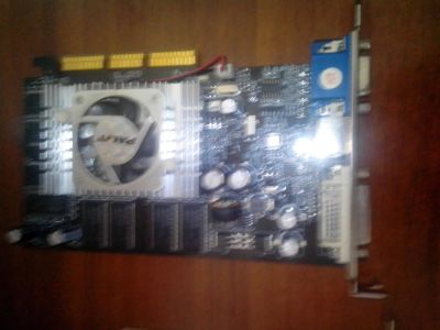 Лот: 3546456. Фото: 1. Видеокарта GeForce FX5500 (от... Видеокарты