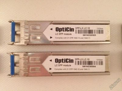 Лот: 4805169. Фото: 1. SFP-LX.LC.10 module. Другое (сетевые устройства)