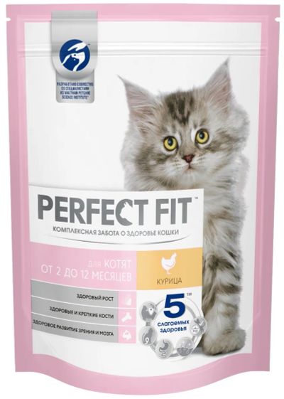 Лот: 24830797. Фото: 1. Perfect Fit Junior корм для котят... Корма