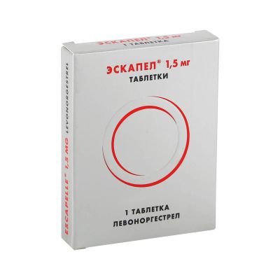 Лот: 25606027. Фото: 1. Эскапел таб. 1,5мг №1. Лекарства