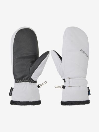 Лот: 25766773. Фото: 1. Варежки женские Ziener, Белый. Другое (спортивная одежда)