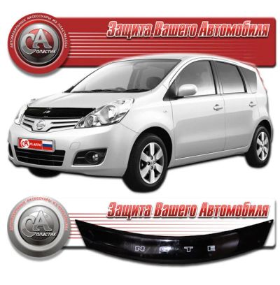 Лот: 3083732. Фото: 1. Дефлектор капота черный (спойлер... Детали тюнинга