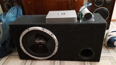 Лот: 7959305. Фото: 1. Сабвуфер Sony xplod 1500w. Сабвуферы