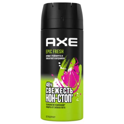 Лот: 24093841. Фото: 1. Дезодорант Axe, Epic Fresh, спрей... Уход за телом