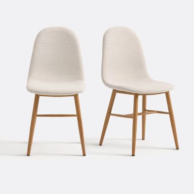 Лот: 25440042. Фото: 1. Комплект из 2 стульев в LaRedoute. Другое (одежда, обувь, галантерея)