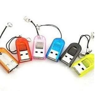 Лот: 6155298. Фото: 1. Card Reader USB для MicroSD. Поддержка... Картридеры