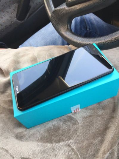 Лот: 11176072. Фото: 1. Huawei Honor x7 black (на гарантии... Смартфоны