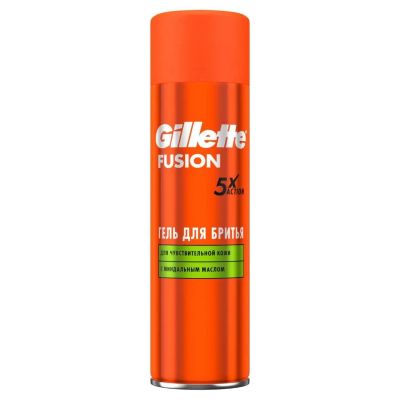 Лот: 24430933. Фото: 1. Гель для бритья, Gillette, Fusion... Уход за лицом 