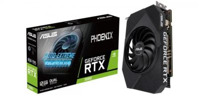Лот: 20529620. Фото: 1. Asus RTX 3060 12Gb. Видеокарты