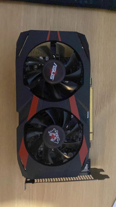 Лот: 18898518. Фото: 1. Видеокарта ASUS GeForce GTX 1050TI. Видеокарты