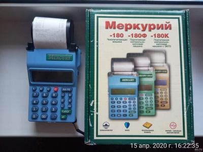Лот: 15841258. Фото: 1. ККМ Меркурий 180К ( без ЭКЛЗ). Торговое