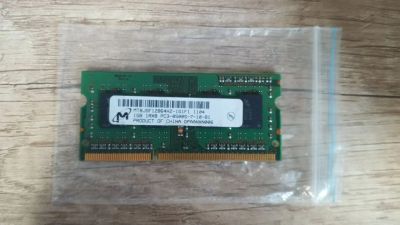 Лот: 24690112. Фото: 1. Память SoDimm Micron DDR3 1Gb. Оперативная память