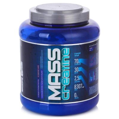 Лот: 5156489. Фото: 1. Гейнер Mass + creatine от Rline... Спортивное питание, витамины