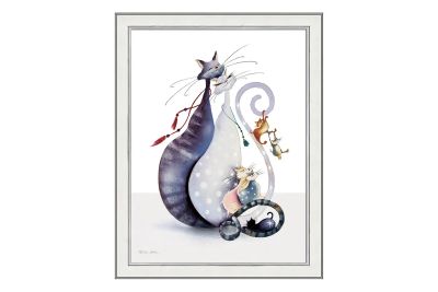 Лот: 23665320. Фото: 1. Репродукция в раме Hoff Счастливая... Картины, гравюры