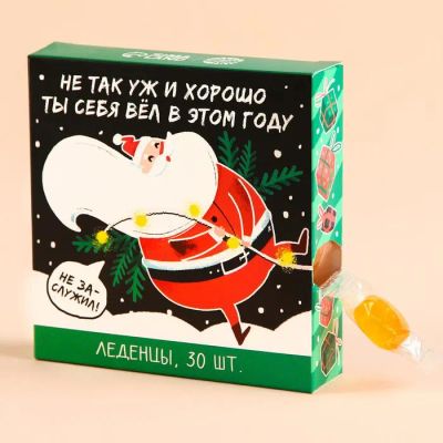 Лот: 19635294. Фото: 1. Новогодние леденцы / дед мороз... Сувенирные мелочи