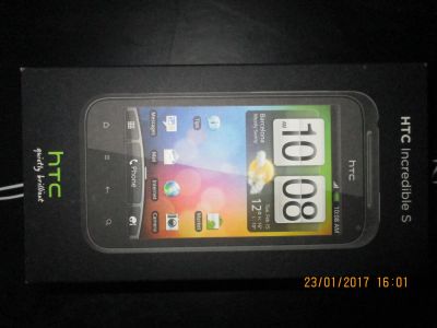 Лот: 8916667. Фото: 1. Оригинальная коробка от HTC Incredible... Коробки, инструкции