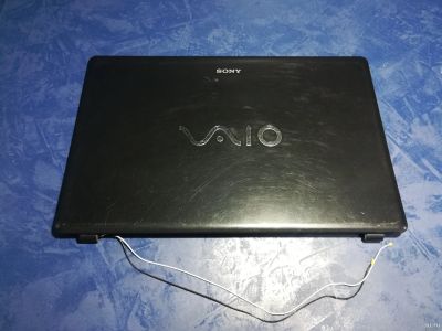 Лот: 17808295. Фото: 1. б\у Крышка матрицы Sony Vaio VPC-CW... Корпуса, блоки питания