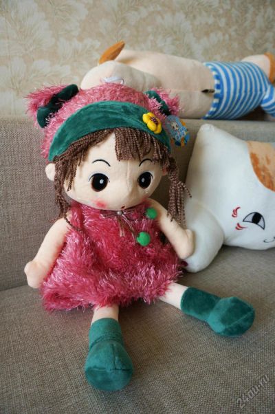 Лот: 5843502. Фото: 1. Очень милая кукла "Молли". Мягкая... Мягкие