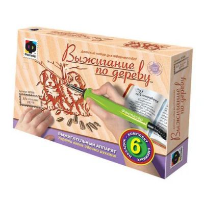 Лот: 2859414. Фото: 1. Набор для выжигания Два веселых... Для рисования