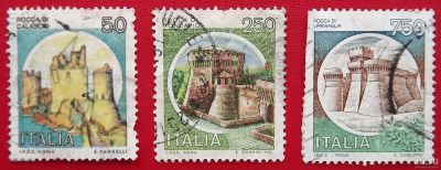 Лот: 1791774. Фото: 1. (№1425) марки (Италия) 3 штуки. Марки