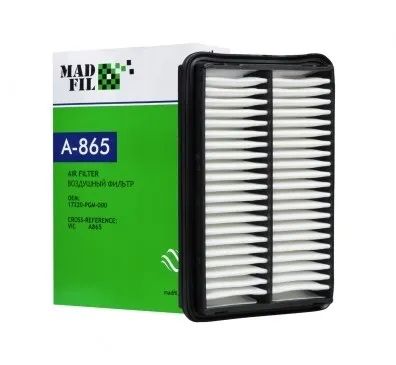 Лот: 21113727. Фото: 1. Фильтр воздушный A-865 Madfil. Расходные материалы