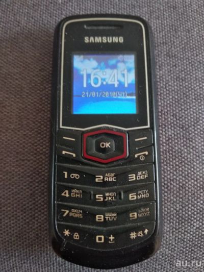 Лот: 13509856. Фото: 1. Телефон Samsung E1081 Черный. Кнопочные мобильные телефоны