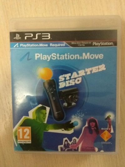 Лот: 12198002. Фото: 1. Starter disk ps move. Ps 3. Игры для консолей