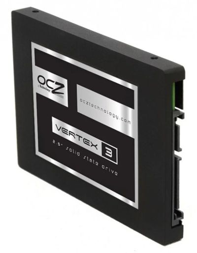 Лот: 8869522. Фото: 1. SSD OCZ Vertex3 120Gb + салазки... SSD-накопители