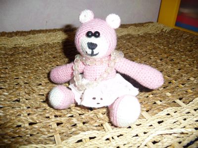 Лот: 3346847. Фото: 1. Игрушка ручная работа "Медведица... Мягкие