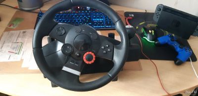 Лот: 15173331. Фото: 1. Logitech driving force GT. Рули, джойстики