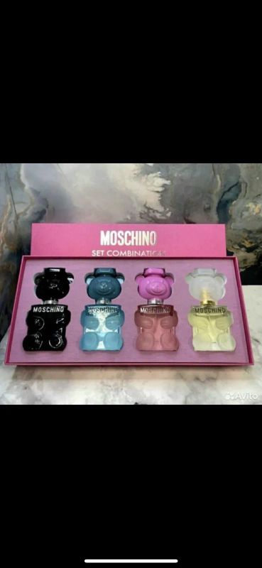 Лот: 19900070. Фото: 1. Подарочный набор духов Moschino... Женская парфюмерия