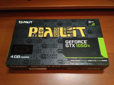 Лот: 11521616. Фото: 1. Обменяю Palit Dual OC 1050ti на... Видеокарты