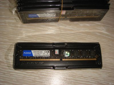 Лот: 14838603. Фото: 1. DDR2 2Gb PlexHD для intel и AMD... Оперативная память