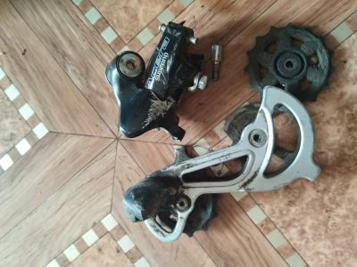 Лот: 23278606. Фото: 1. Переключатель Shimano Acera сломанный... Запчасти