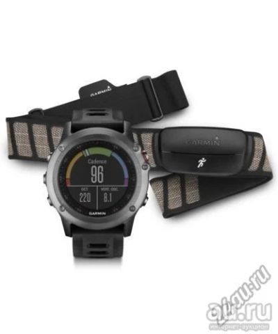 Лот: 9103903. Фото: 1. garmin fenix 3 + нагрудный пульсомер... Пульсометры, шагомеры, секундомеры