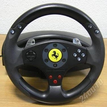 Лот: 1658798. Фото: 1. THRUSTMASTER FERRARI GT. руль... Рули, джойстики