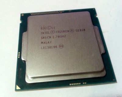 Лот: 15943698. Фото: 1. Процессор Intel Celeron G1820... Процессоры