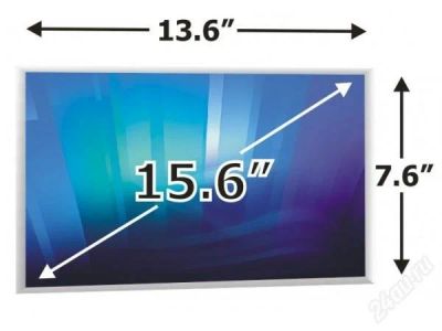 Лот: 2500785. Фото: 1. Матрица 15,6" LED 1366*768 б/у. Матрицы для дисплея