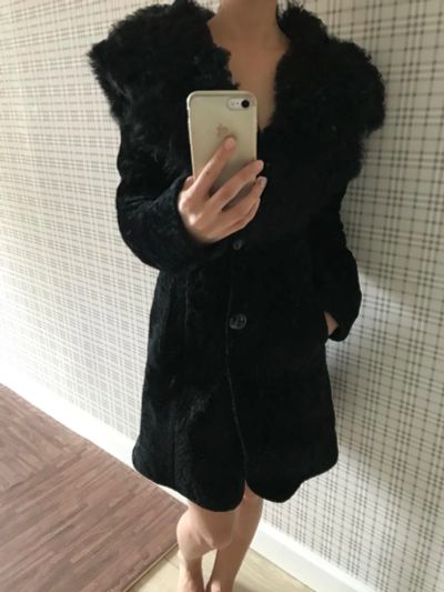 Лот: 10228018. Фото: 1. Женская шуба новая. Каракуль... Верхняя одежда