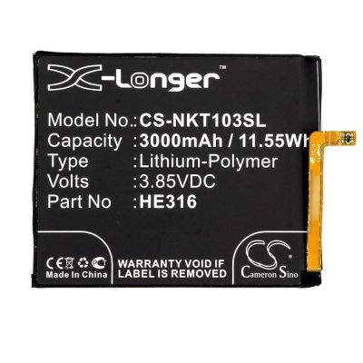 Лот: 22975993. Фото: 1. Аккумулятор CS-NKT103SL - Nokia... Аккумуляторы